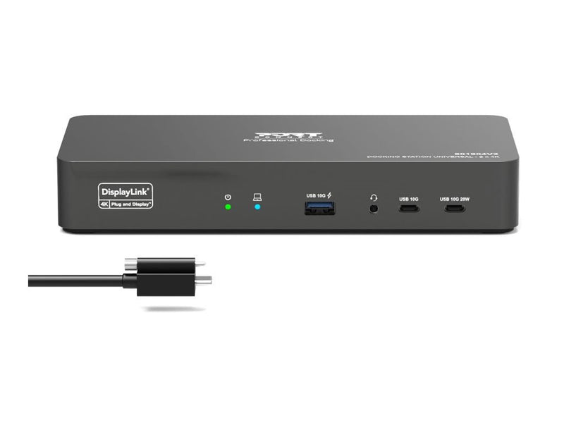 PORT Universal Dockingstation – USB-C, 2 x 4K Display Support
