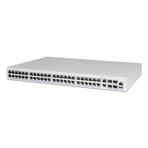Alcatel Netzwerk-Switch – 48 Anschlüsse, PoE+