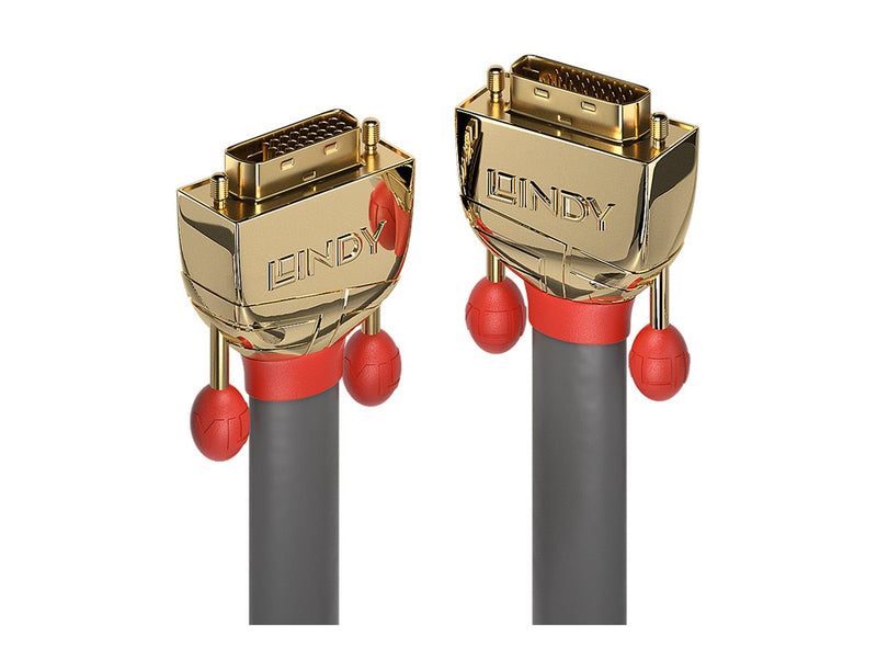 Lindy DVI-D Dual Link Kabel – 20m, vergoldete Stecker