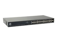 LevelOne 26-Port Gigabit Switch – PoE für einfache Netzwerke
