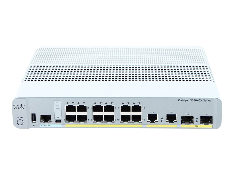 Cisco Netzwerk-Switch – 12 Anschlüsse, lüfterlos, kompakt