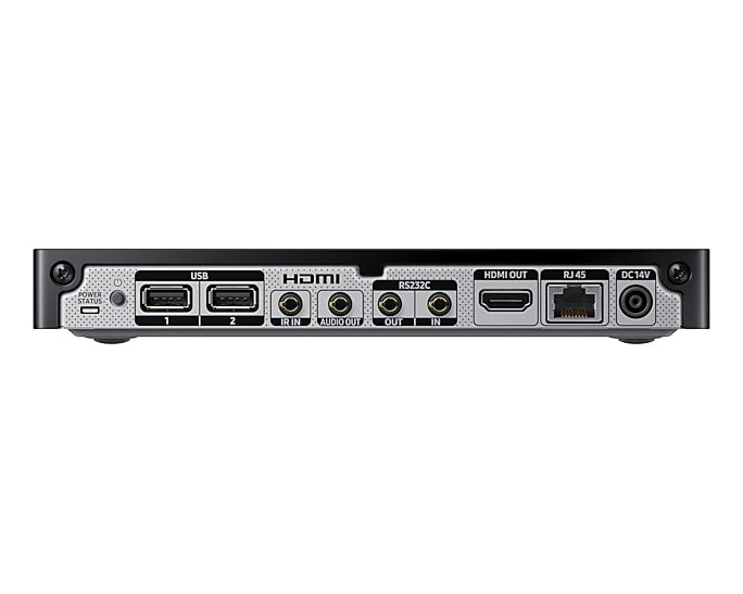 Samsung UHD Signage Player – Einfaches Abspielen von Videos und Bildern
