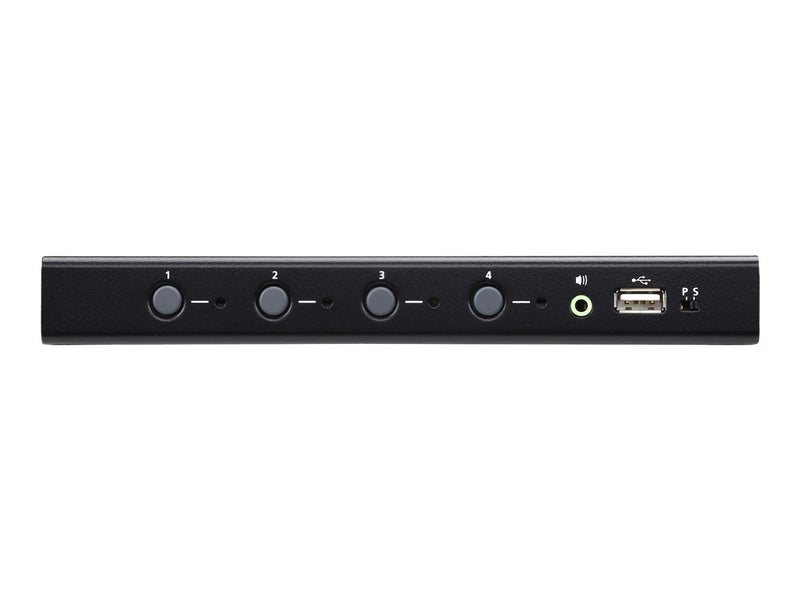 ATEN KM Switch – 4 Geräte, einfache Steuerung per USB