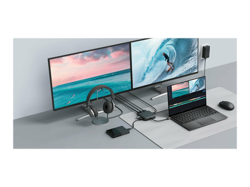 Targus USB4 Mobile Dock – 8K-Unterstützung, kompakt