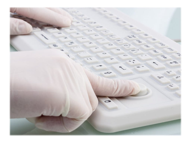 GETT Silikon-Tastatur – Wasserdicht, desinfizierbar