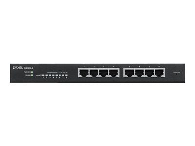 Zyxel 8-Port Netzwerk-Switch – PoE+ für kleine Büros