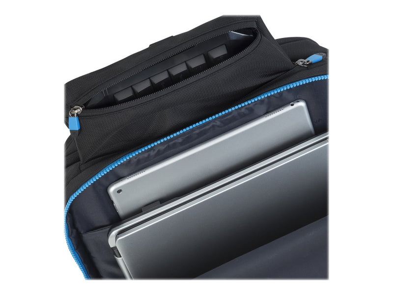 Rivacase Notebook-Rucksack – Wasserfest, stoßsicher für 17,3" Laptops
