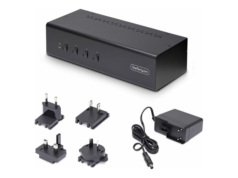 StarTech KVM-Switch – 4 Monitore, 4K-Display