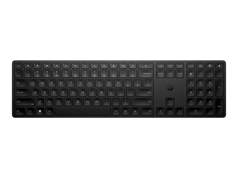 HP Kabellose Tastatur – Programmierbar und Vollformat in Schwarz