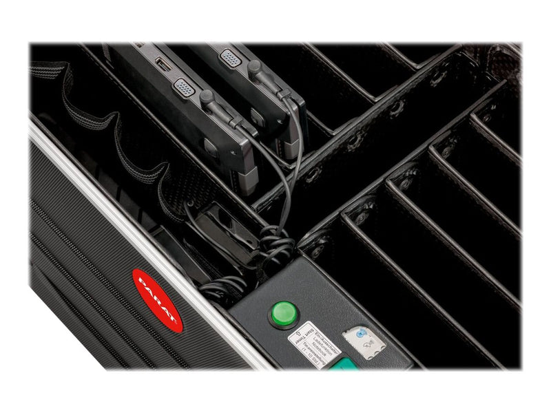 Parat Notebook-Koffer – Transport & Laden für 10 Geräte bis 15,6"