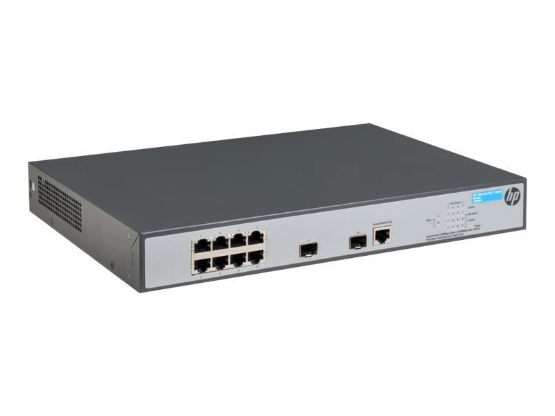 HP Enterprise Netzwerk-Switch – 8 Ports, PoE+ für kleine Unternehmen