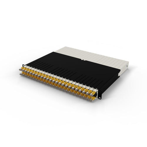 Patchbox Netzwerkkabel – Cat6a, 0,8 m, Gelb
