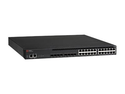 BROADCOM Netzwerk-Switch – 24 Ports, PoE+ für einfache Verbindung