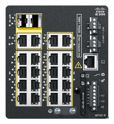 Cisco Netzwerk-Switch – 20 Anschlüsse, Gigabit Ethernet