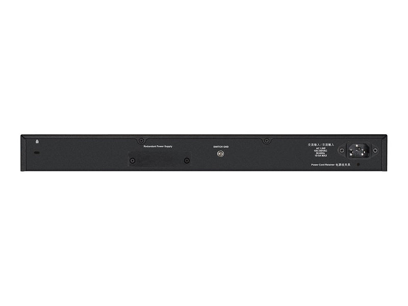 D-Link 30-Port Gigabit Switch – PoE, stapelbar