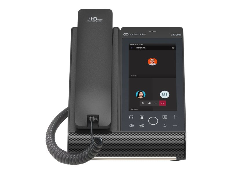 Audiocodes Teams IP-Telefon – Touchscreen, WLAN & Bluetooth