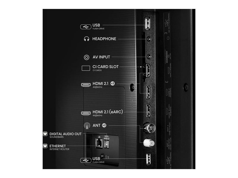 Hisense 65" Smart-TV – 4K UHD, QLED-Technologie