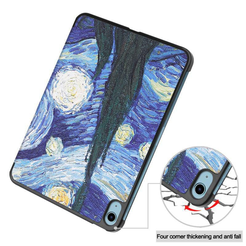 EET Tablet-Hülle für iPad 10. Gen – Auto-Wake, Sternenhimmel-Design