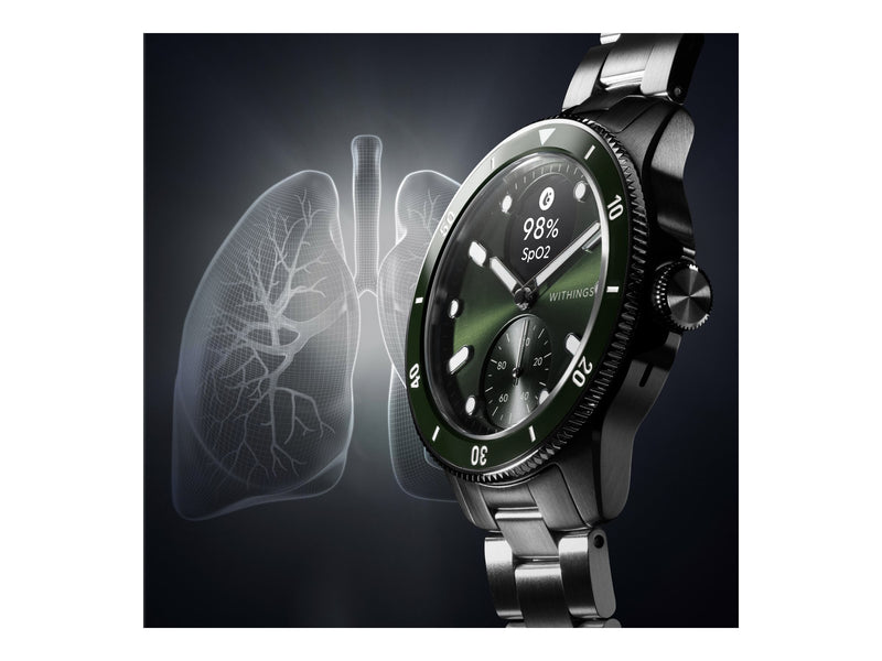 Withings ScanWatch – Gesundheitsüberwachung, stilvolles Design