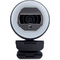 WORTMANN TERRA Webcam – Mit LED-Lichtkranz für klare Videoanrufe