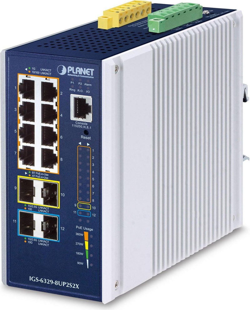 Planet Technology Netzwerk-Switch – robust für Industrieanwendungen