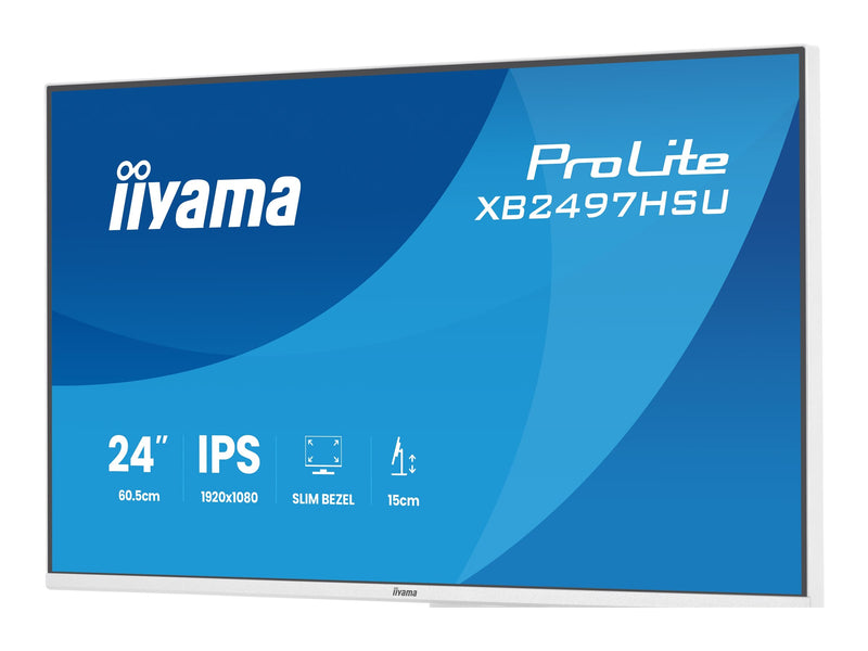 Iiyama 24" LED-Monitor – Full HD, USB-C-Hub
