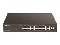 D-LINK Netzwerk-Switch – 16 Ports, PoE+ Unterstützung
