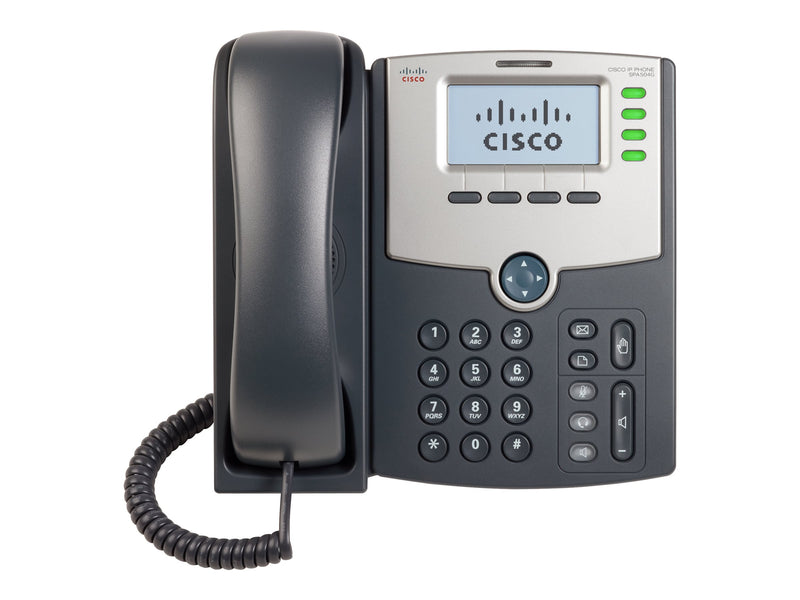 Cisco 4-Leitungs-IP-Telefon – Freisprechen, Anrufweiterleitung