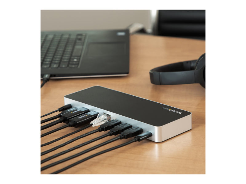 Startech Dual Monitor Dockingstation – USB-C, 60W Power, 4K Unterstützung
