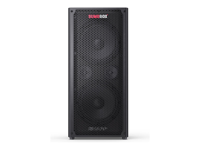 Sharp SumoBox Lautsprecher – Tragbar, Bluetooth 5.0