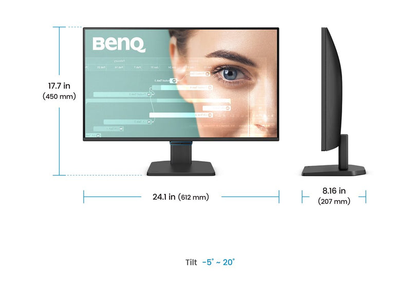 BenQ 27" LED-Monitor – Full HD, 144 Hz, USB-C