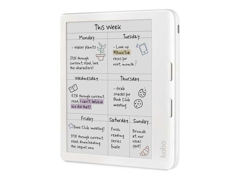 Kobo eBook-Reader – 7" Farbdisplay, 32 GB Speicher