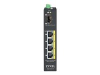 Zyxel 5-Port Switch – Robustes Design, PoE+ Unterstützung