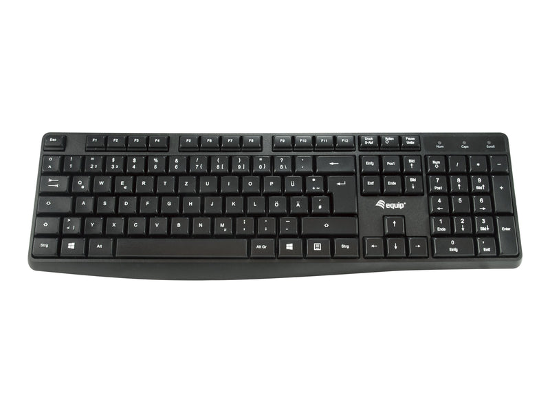 EQUIP USB-Tastatur – Italienisches Layout, Plug and Play