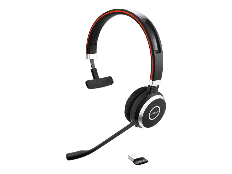 Jabra Evolve 65 MS Mono Headset – Kabellos, Geräuschunterdrückung