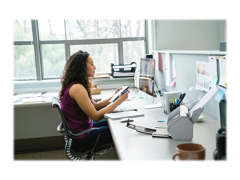 Fujitsu Dokumentenscanner – Schnelles Scannen, USB & LAN