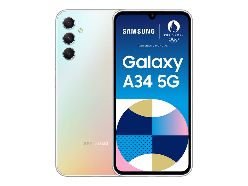 Samsung Galaxy A34 Smartphone – 5G, 128 GB Speicher
