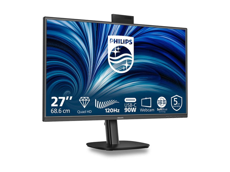 Philips 27" LED-Monitor – QHD, USB-C, Lautsprecher