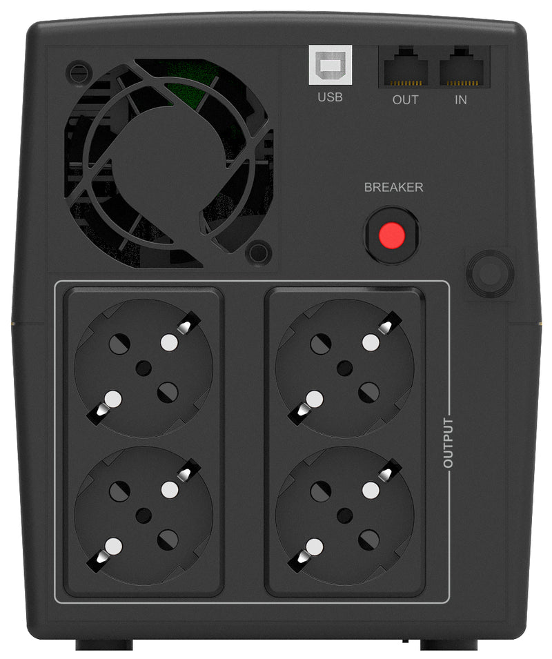 Bluewalker USV-System – Stromausfallschutz, 1320 Watt Kapazität