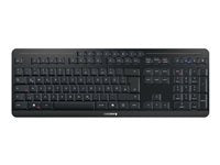 CHERRY STREAM Tastatur – Kabellos, Beleuchtet, USB-C