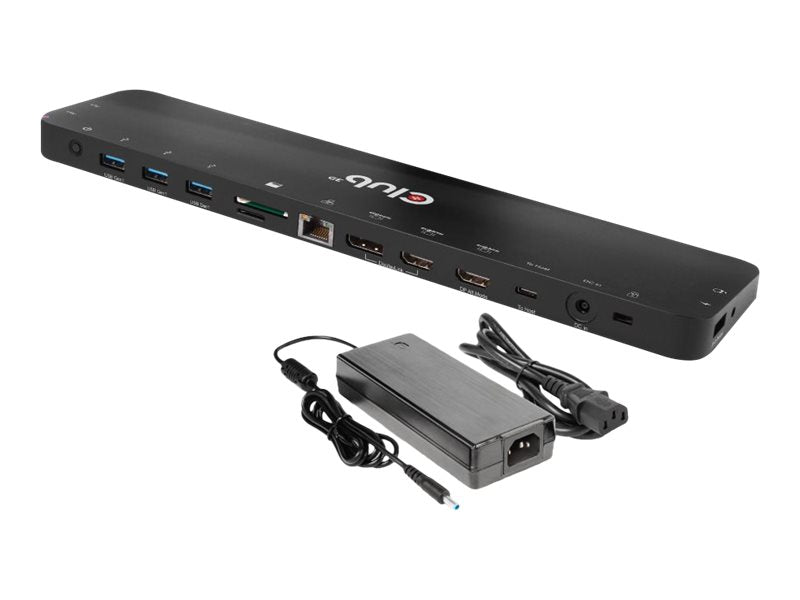 Club3D 4K Dockingstation – USB-C, 120W, 6 USB-Anschlüsse