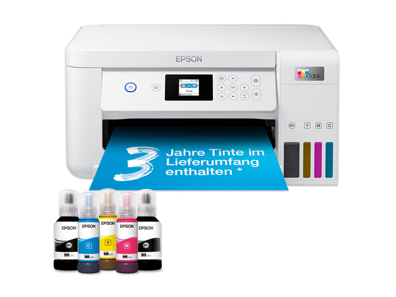 Epson EcoTank Multifunktionsdrucker – Patronenfrei, WLAN-fähig
