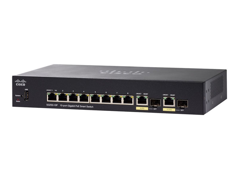 Cisco Netzwerk-Switch – 10 Gigabit-Ports, PoE-fähig