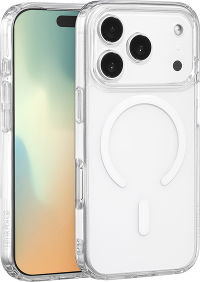 Renkforce iPhone 17 Pro Hülle – Transparent und kabelloses Laden