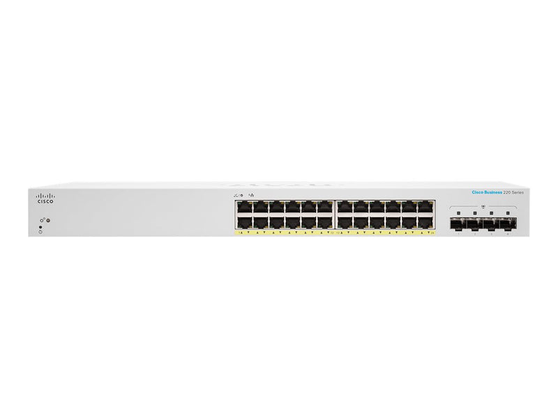 Cisco Smart Switch – 24 Ports, für einfache Netzwerkverwaltung
