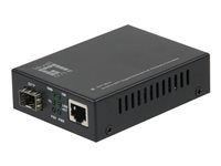 LevelOne Medienkonverter – RJ45 zu SFP, Gigabit, PoE-Unterstützung