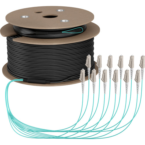 EFB Elektronik Glasfaser-Trunkkabel – 130m, schnelle Datenübertragung