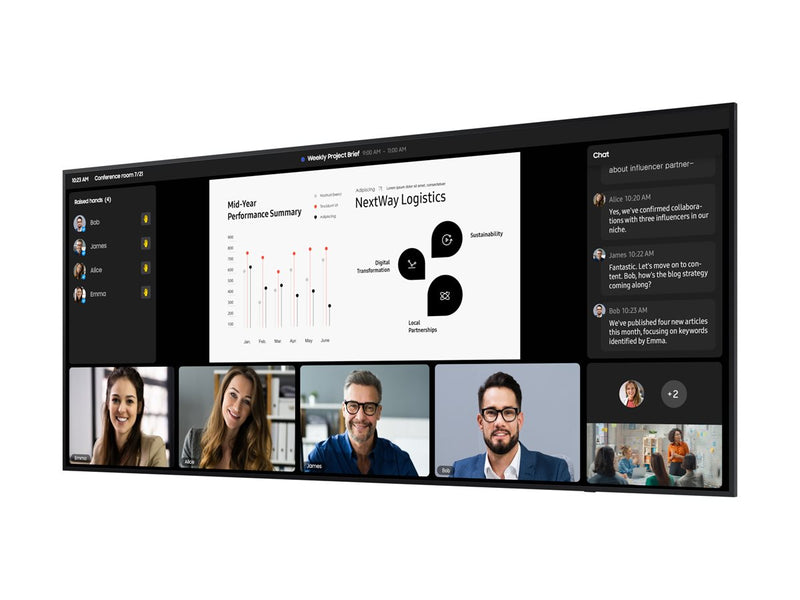 Samsung 105" Smart Signage – 5K-Display, Tizen OS