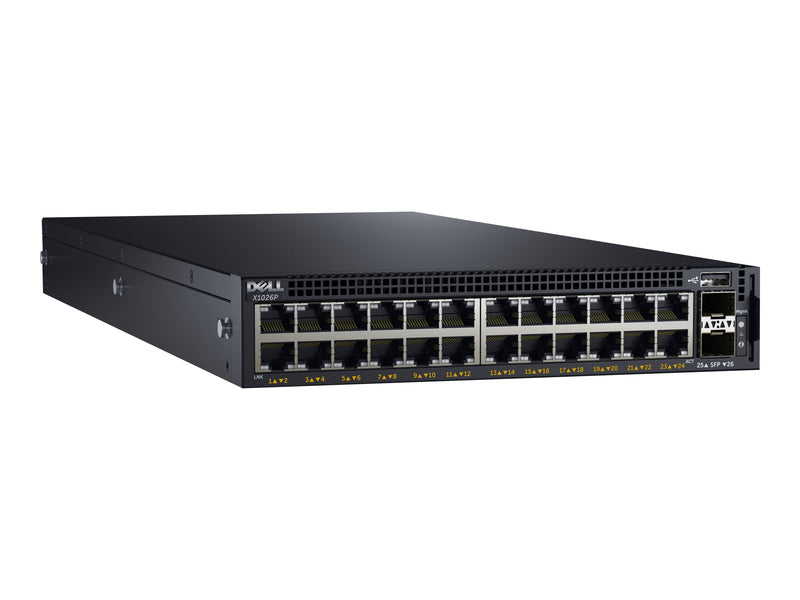 Dell Netzwerk-Switch – 24 Anschlüsse, PoE+ für einfache Verwaltung