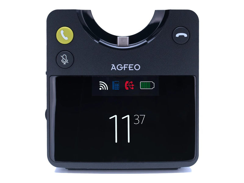 AGFEO Headset-Basisstation – Kabellos, bis zu 200 m Reichweite